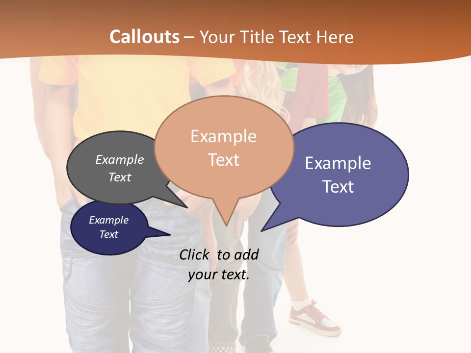 Years Old Boy Isolated PowerPoint Template