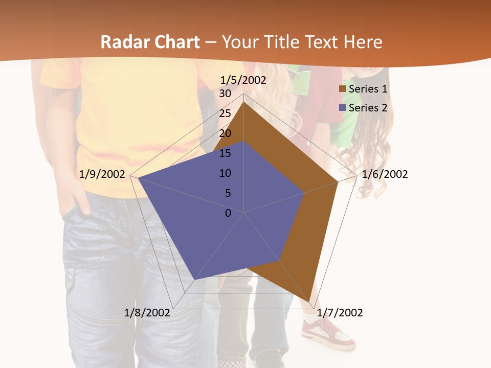 Years Old Boy Isolated PowerPoint Template
