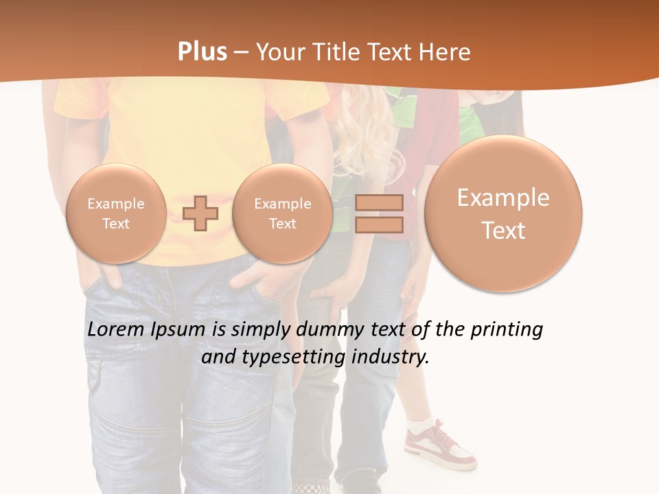 Years Old Boy Isolated PowerPoint Template