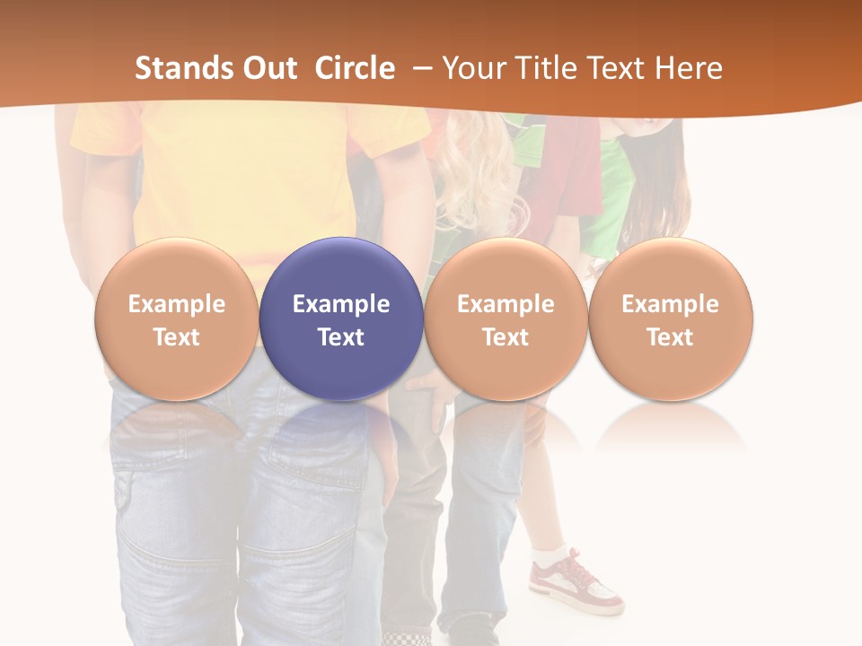 Years Old Boy Isolated PowerPoint Template