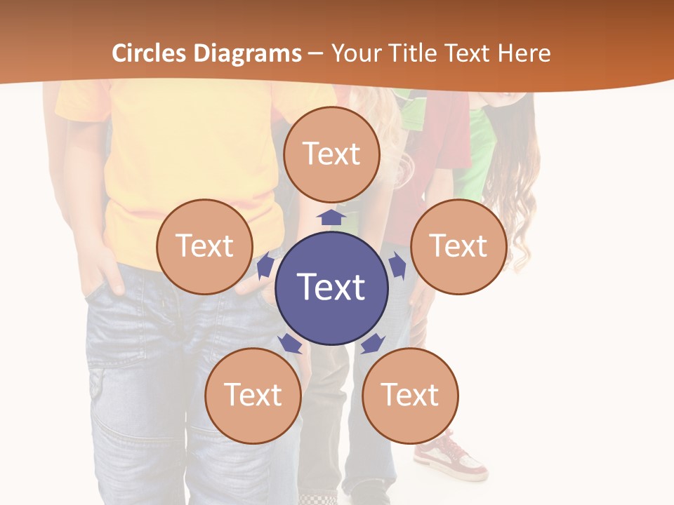 Years Old Boy Isolated PowerPoint Template