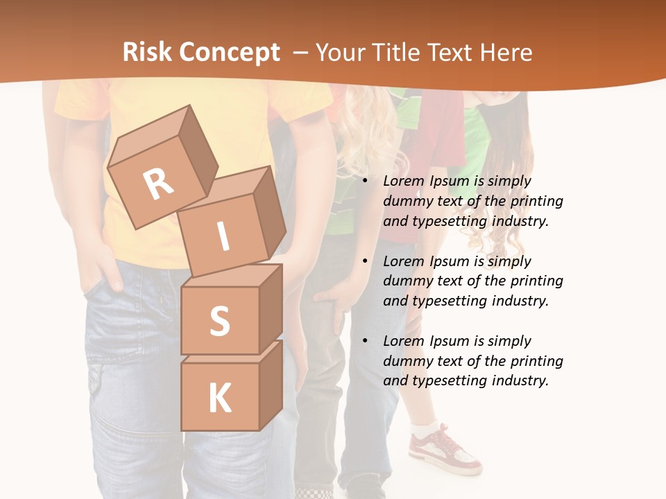 Years Old Boy Isolated PowerPoint Template