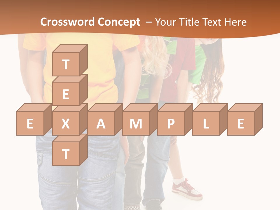 Years Old Boy Isolated PowerPoint Template