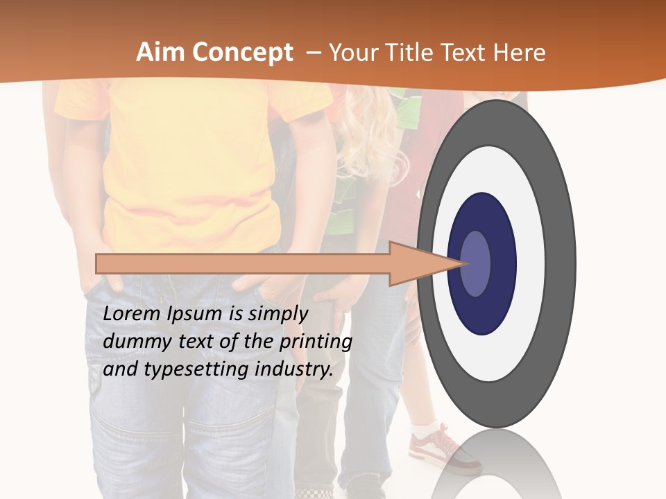 Years Old Boy Isolated PowerPoint Template