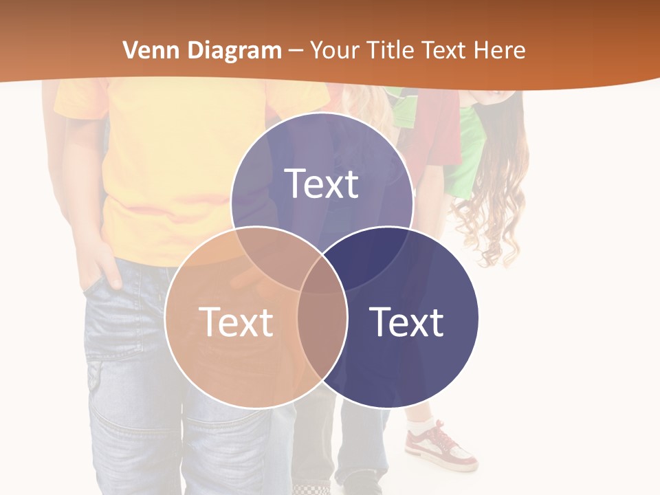 Years Old Boy Isolated PowerPoint Template