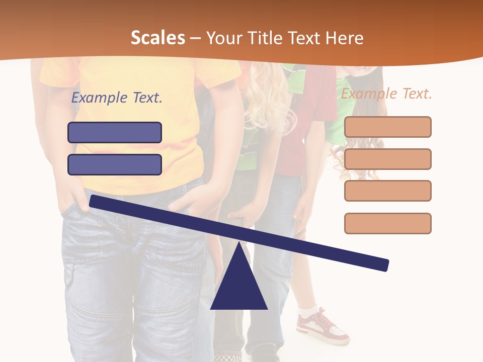 Years Old Boy Isolated PowerPoint Template