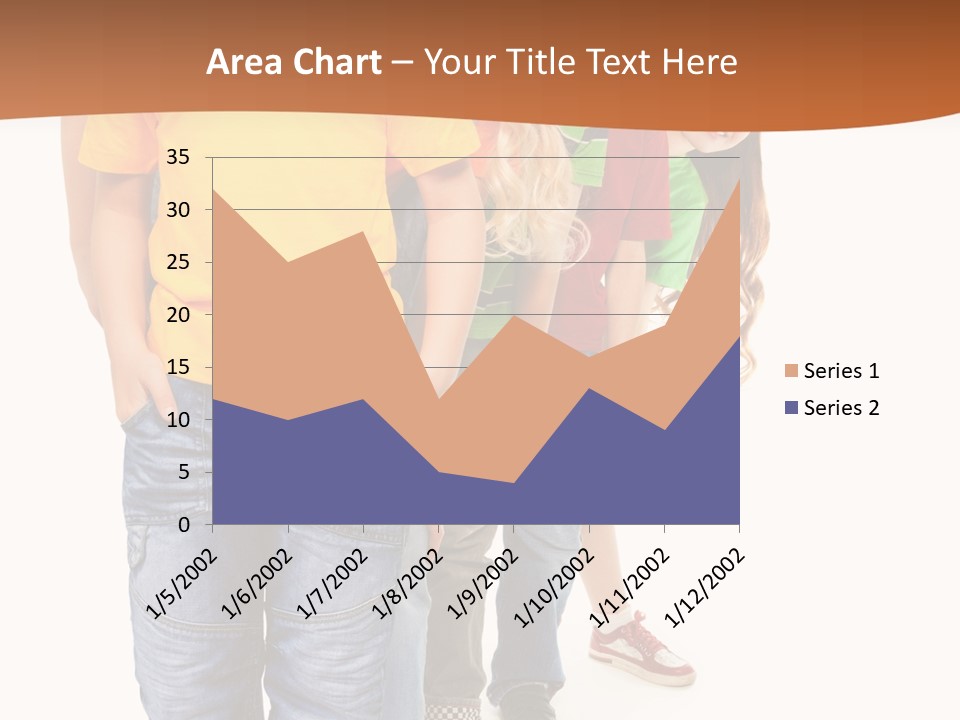 Years Old Boy Isolated PowerPoint Template