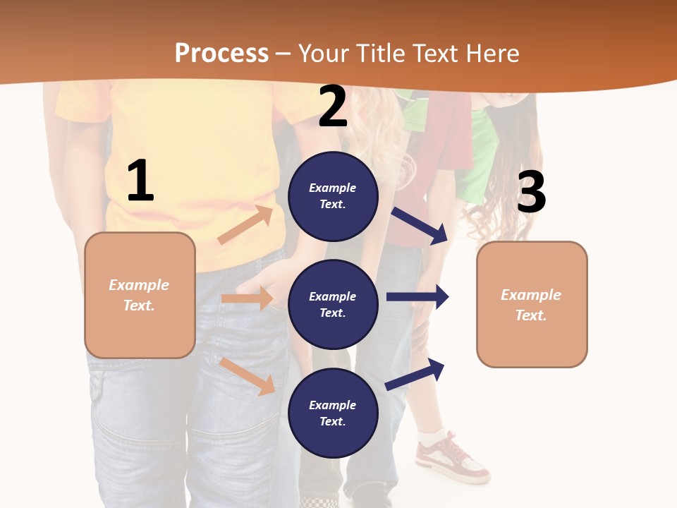 Years Old Boy Isolated PowerPoint Template