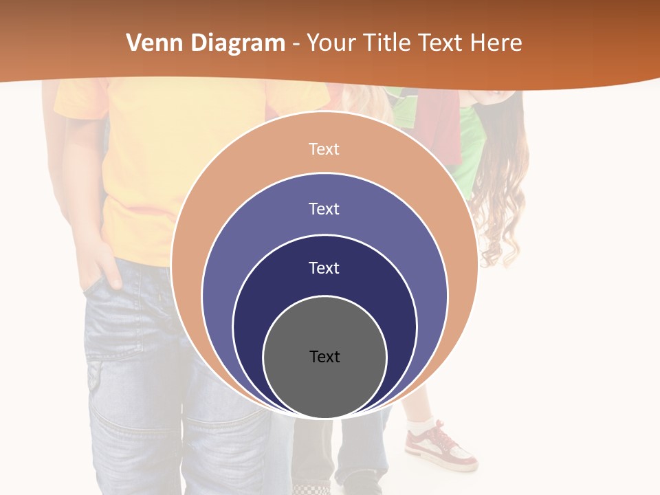 Years Old Boy Isolated PowerPoint Template