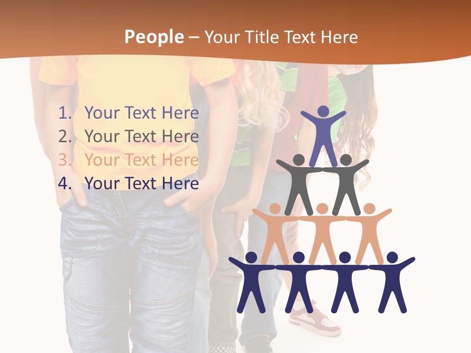 Years Old Boy Isolated PowerPoint Template