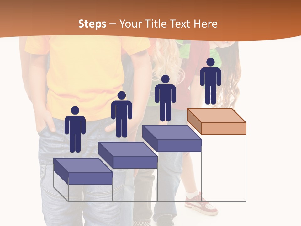 Years Old Boy Isolated PowerPoint Template