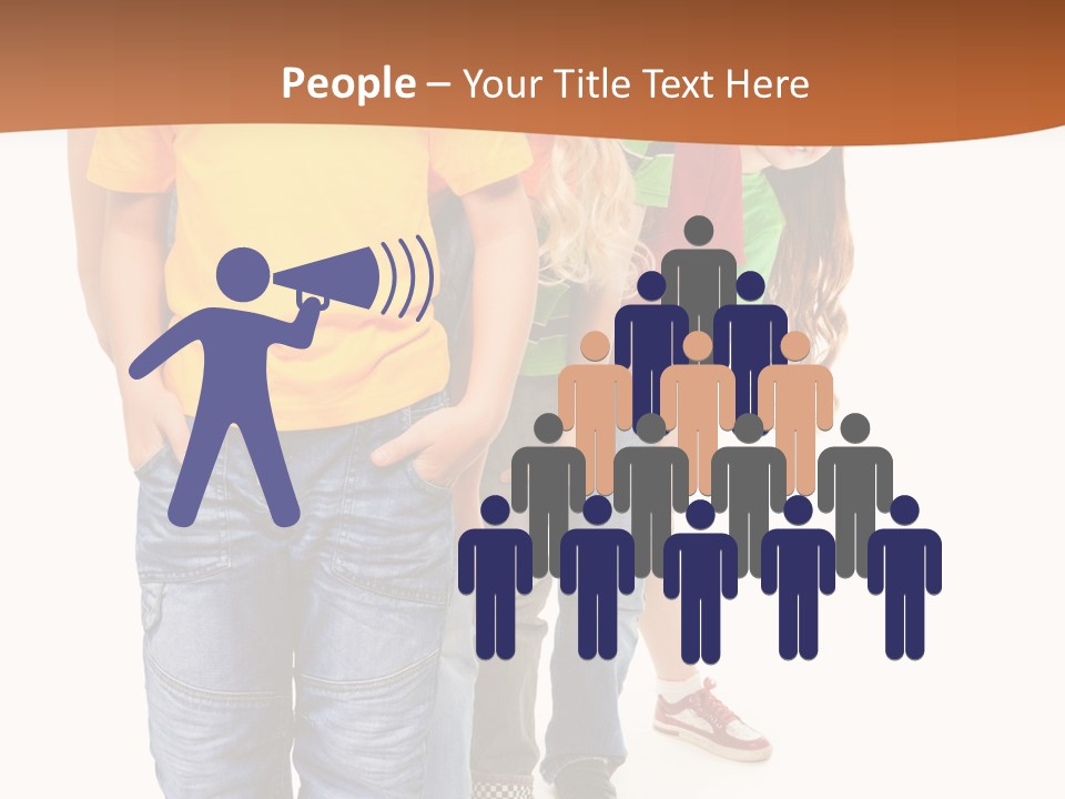 Years Old Boy Isolated PowerPoint Template