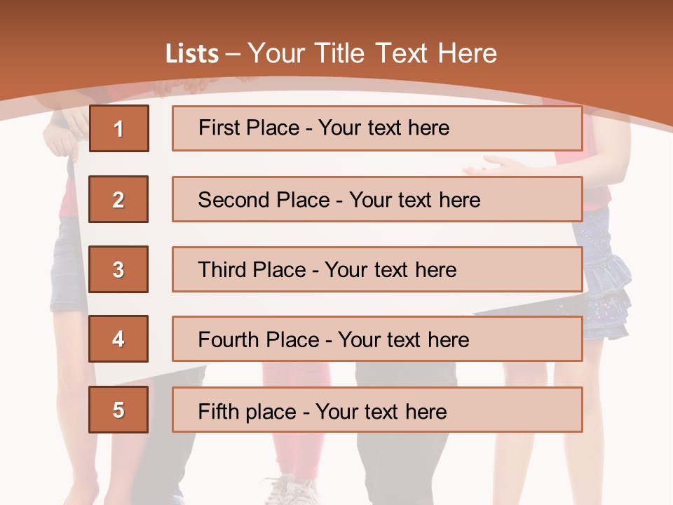 Show Banner Copy Space PowerPoint Template