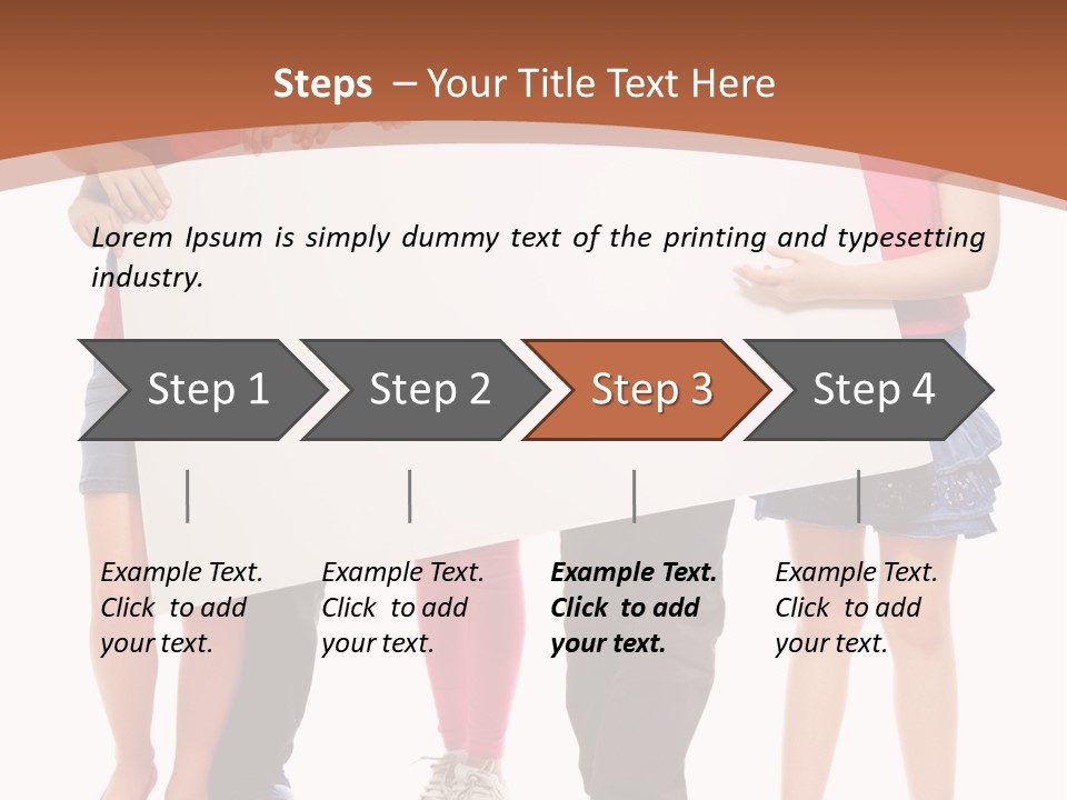 Show Banner Copy Space PowerPoint Template