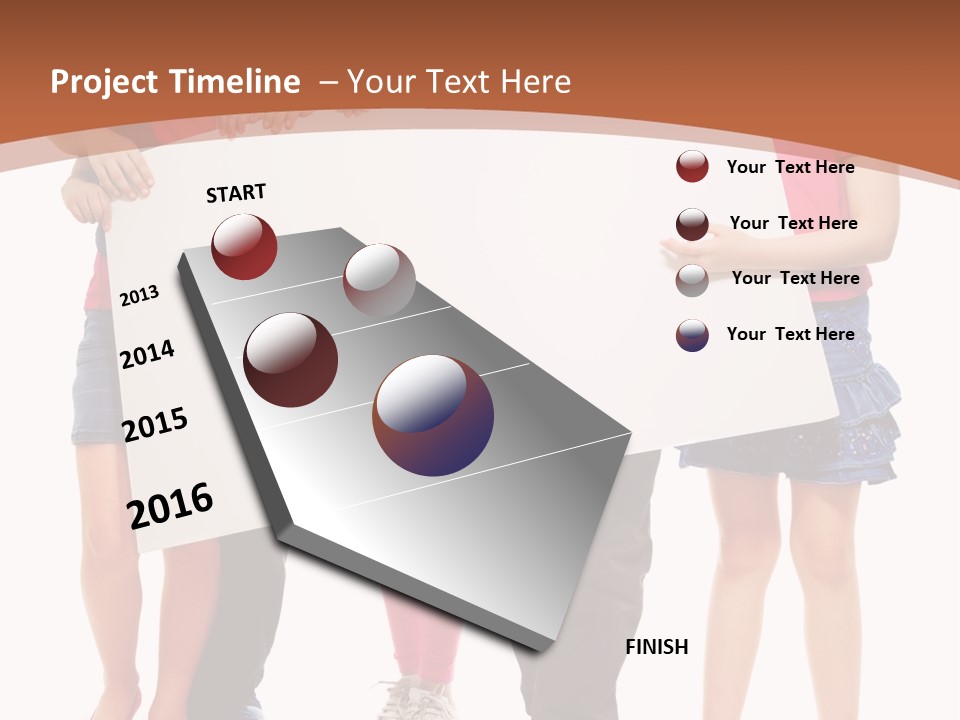 Show Banner Copy Space PowerPoint Template