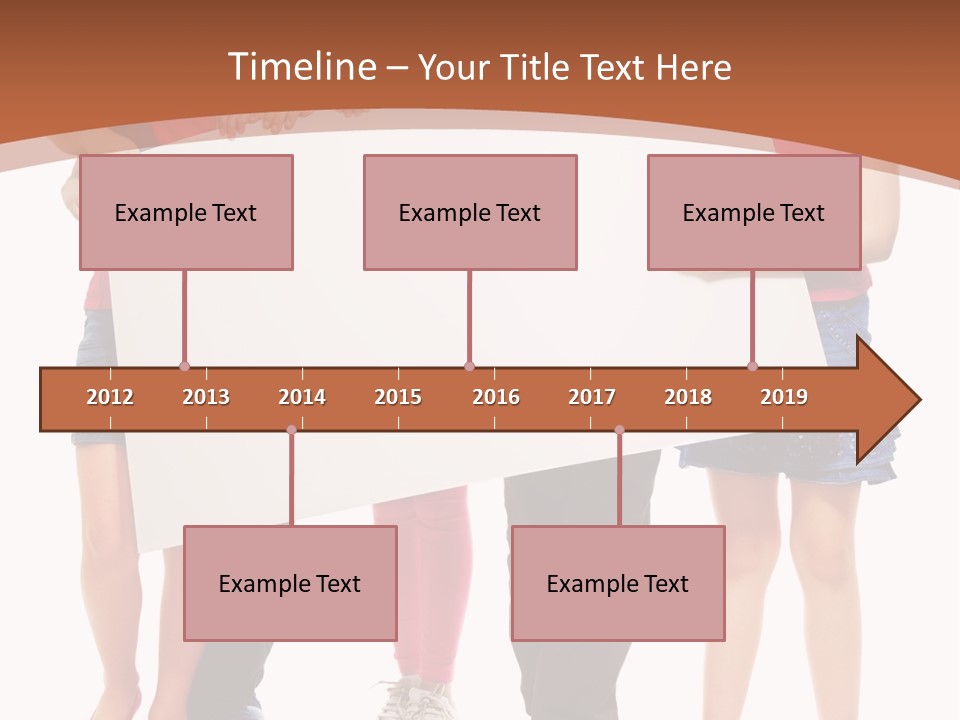 Show Banner Copy Space PowerPoint Template