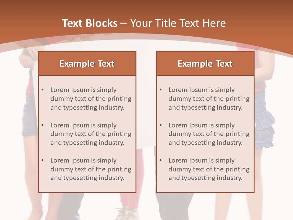 Show Banner Copy Space PowerPoint Template