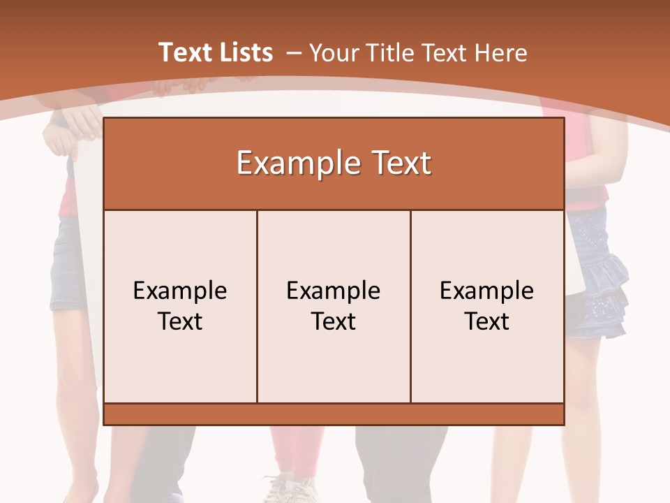 Show Banner Copy Space PowerPoint Template