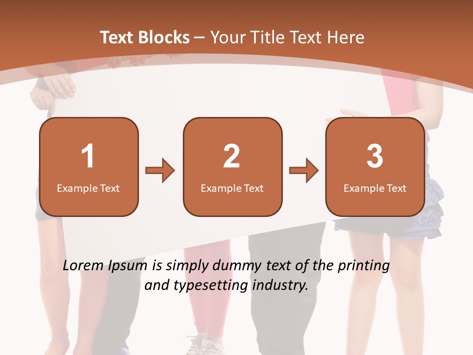 Show Banner Copy Space PowerPoint Template