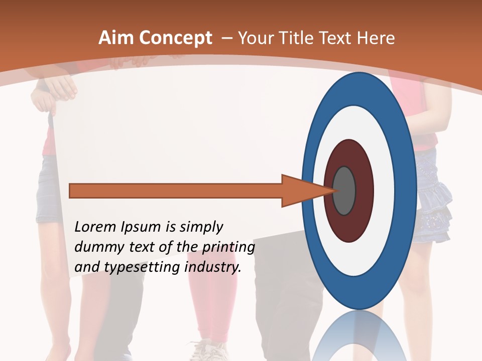 Show Banner Copy Space PowerPoint Template