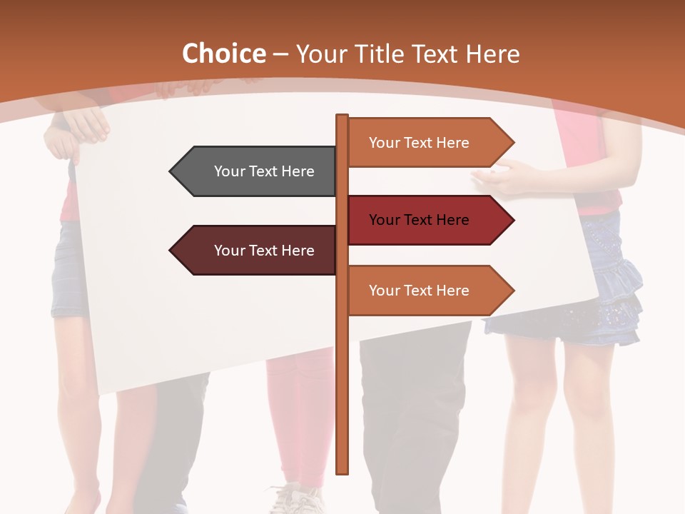 Show Banner Copy Space PowerPoint Template