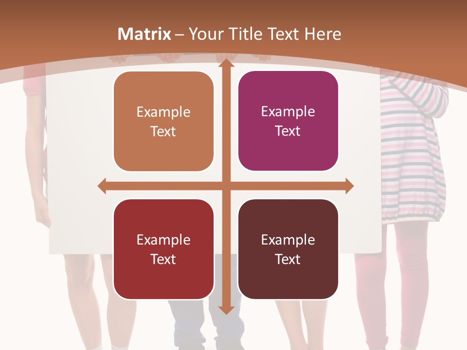 Show Girl People PowerPoint Template