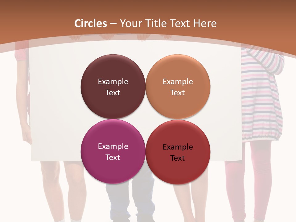 Show Girl People PowerPoint Template