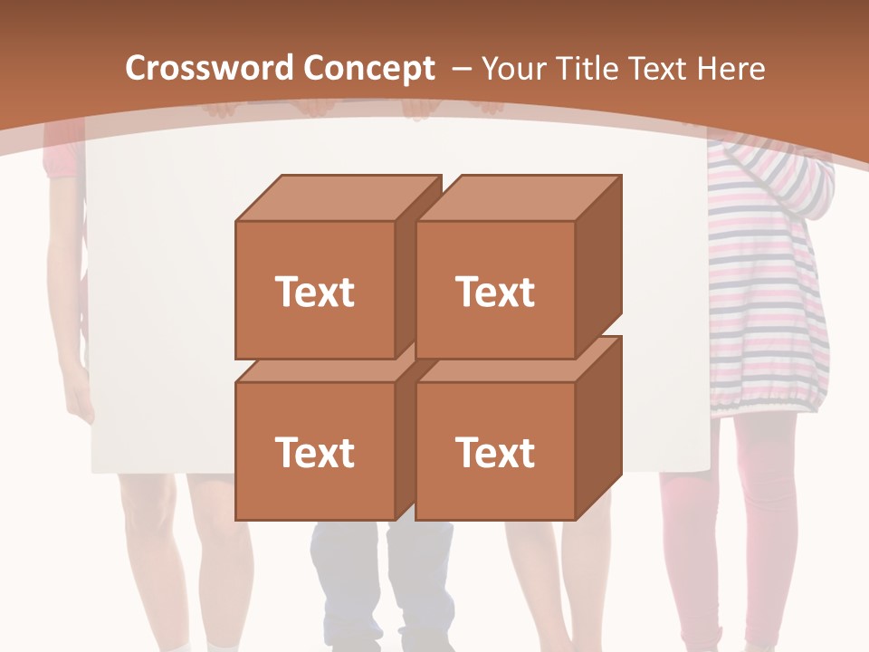 Show Girl People PowerPoint Template