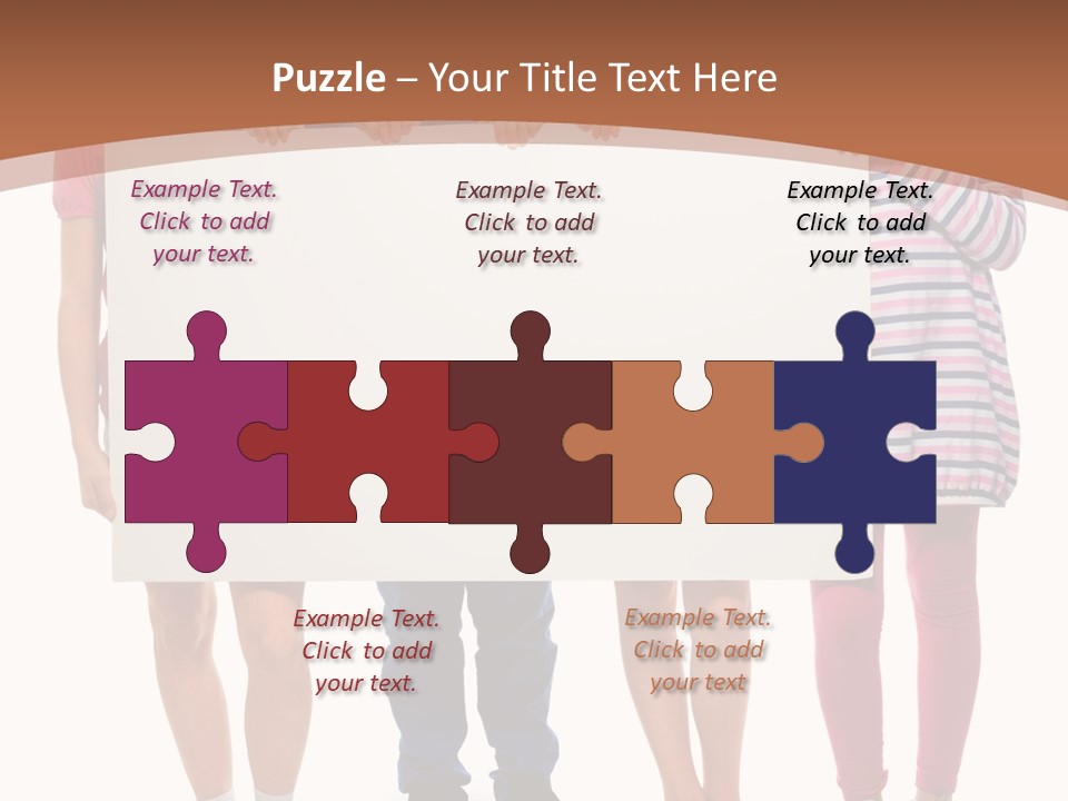 Show Girl People PowerPoint Template