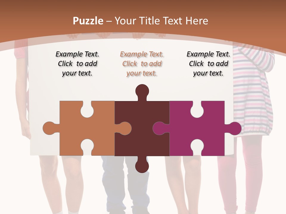 Show Girl People PowerPoint Template