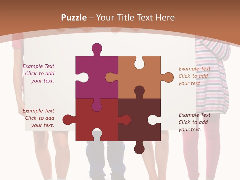 Show Girl People PowerPoint Template