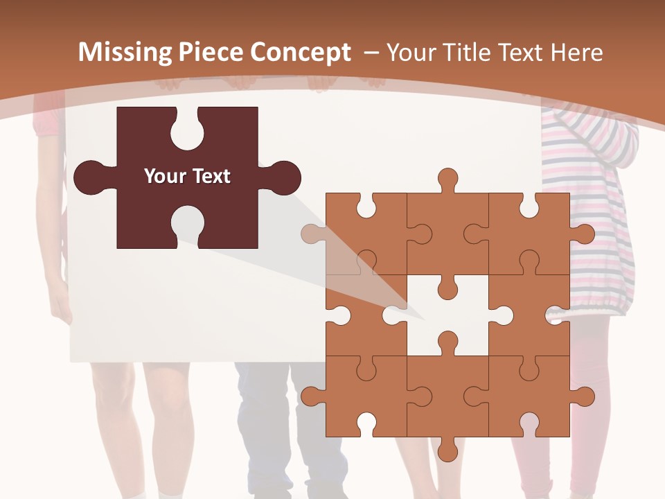 Show Girl People PowerPoint Template