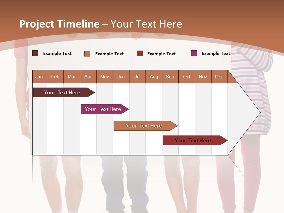 Show Girl People PowerPoint Template