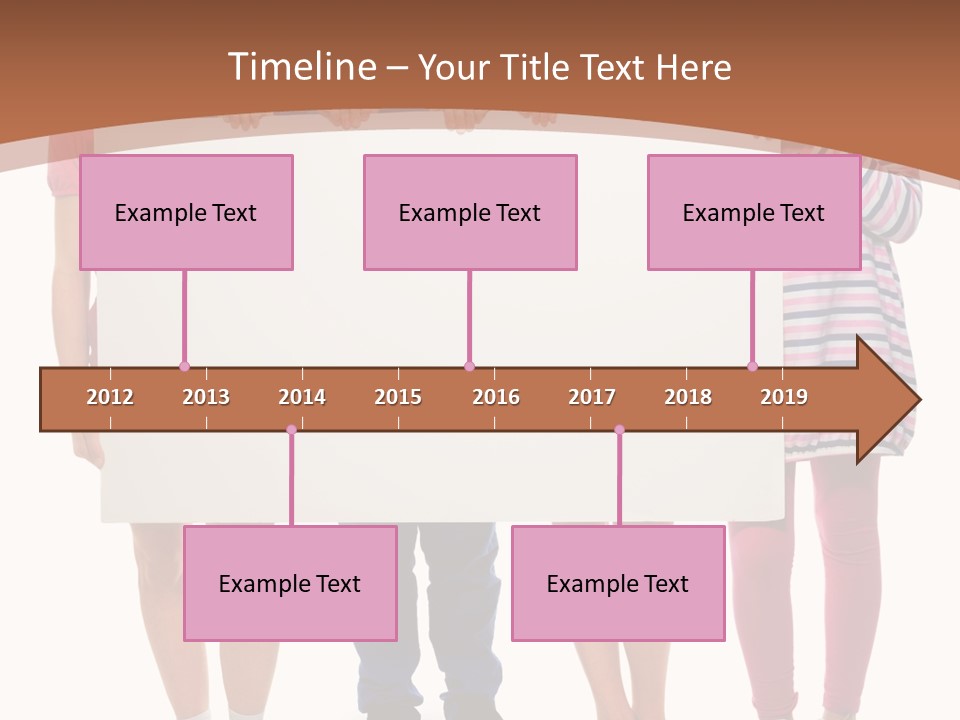 Show Girl People PowerPoint Template