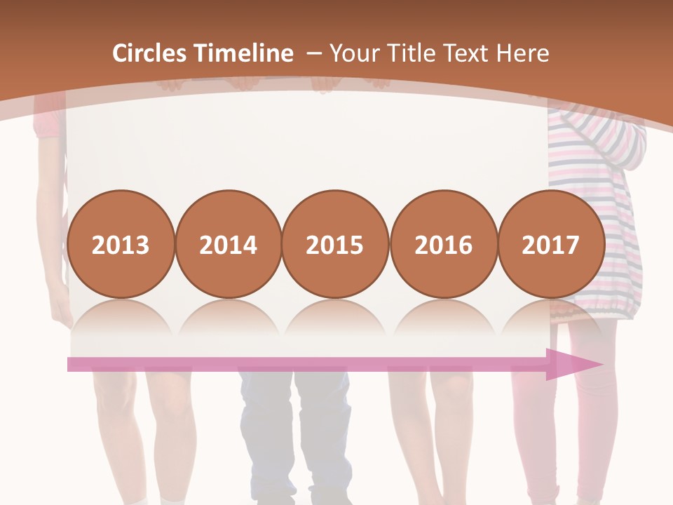 Show Girl People PowerPoint Template