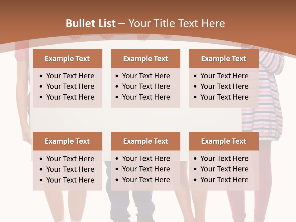 Show Girl People PowerPoint Template