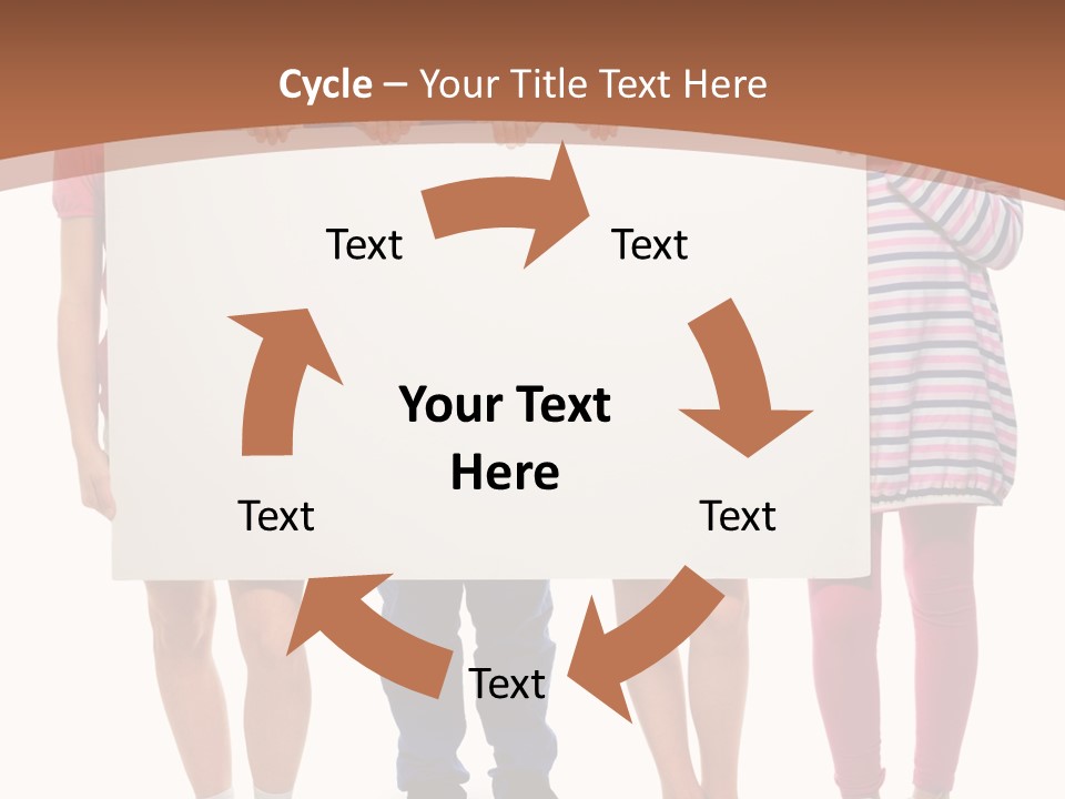 Show Girl People PowerPoint Template