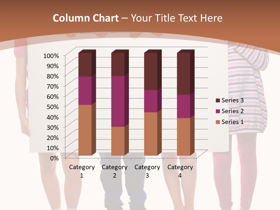 Show Girl People PowerPoint Template