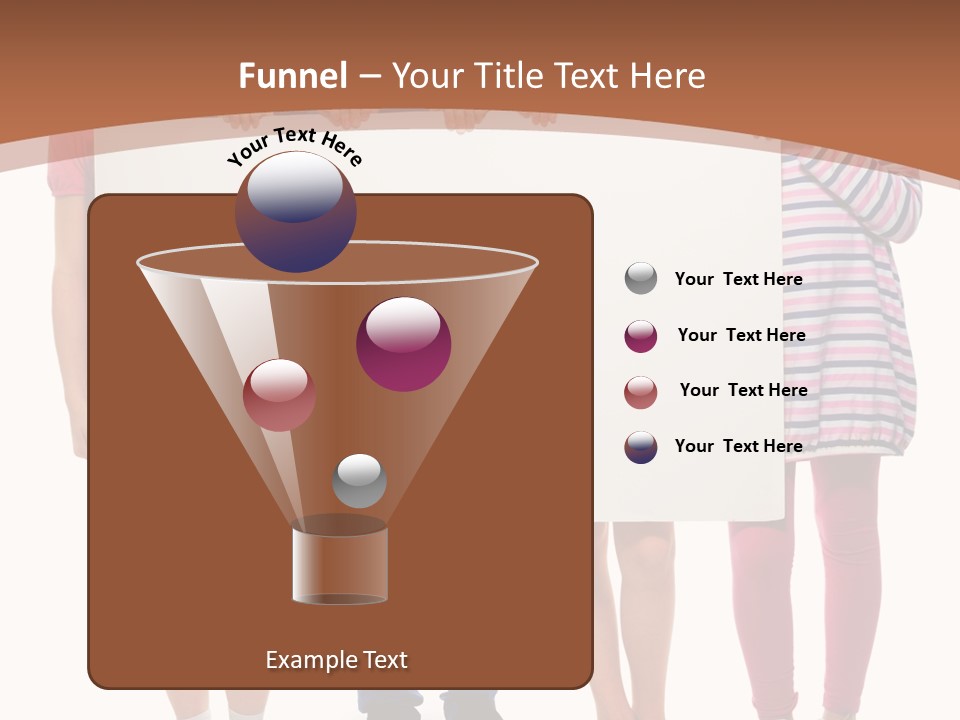 Show Girl People PowerPoint Template