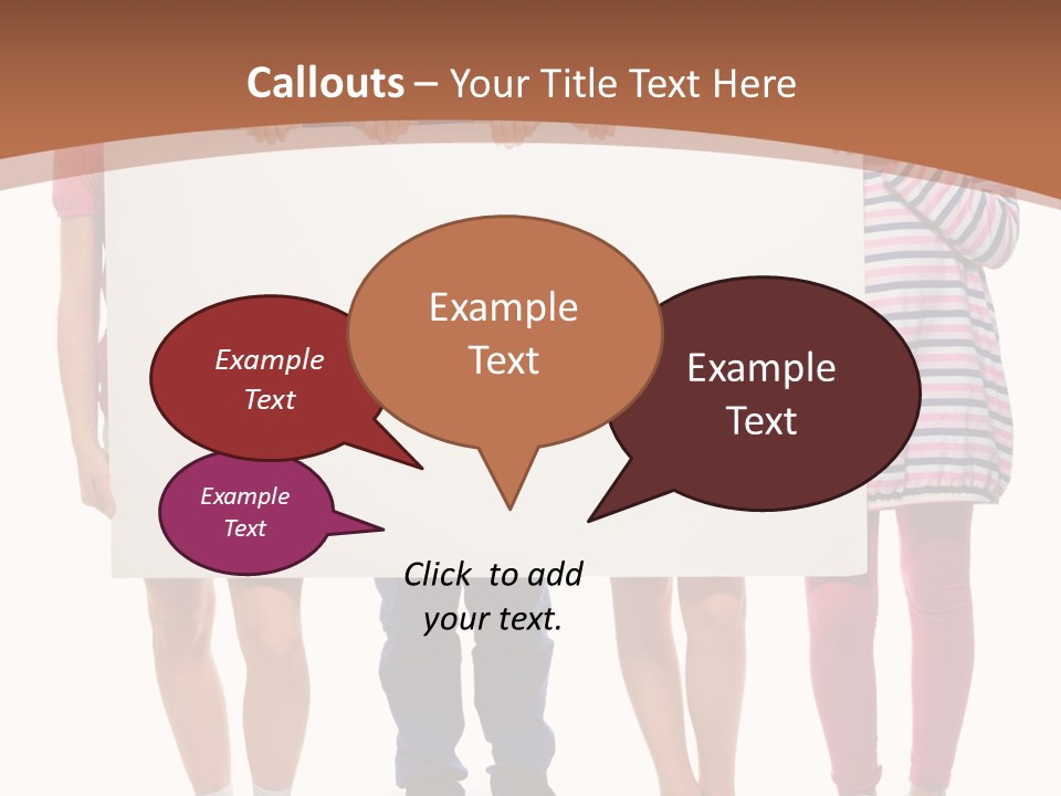 Show Girl People PowerPoint Template