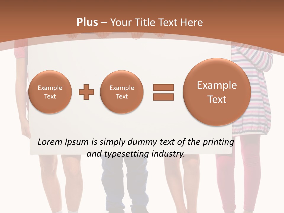 Show Girl People PowerPoint Template