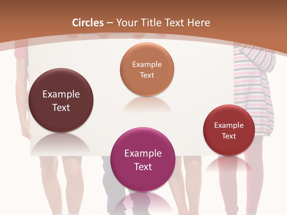 Show Girl People PowerPoint Template