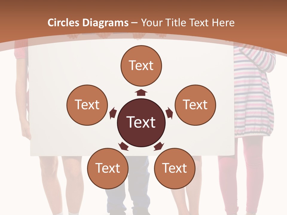 Show Girl People PowerPoint Template