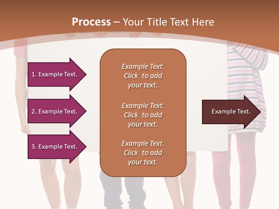 Show Girl People PowerPoint Template