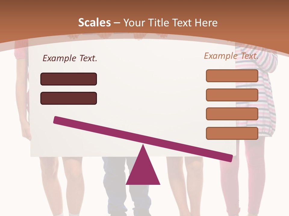 Show Girl People PowerPoint Template