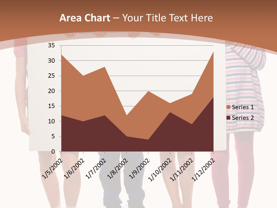 Show Girl People PowerPoint Template