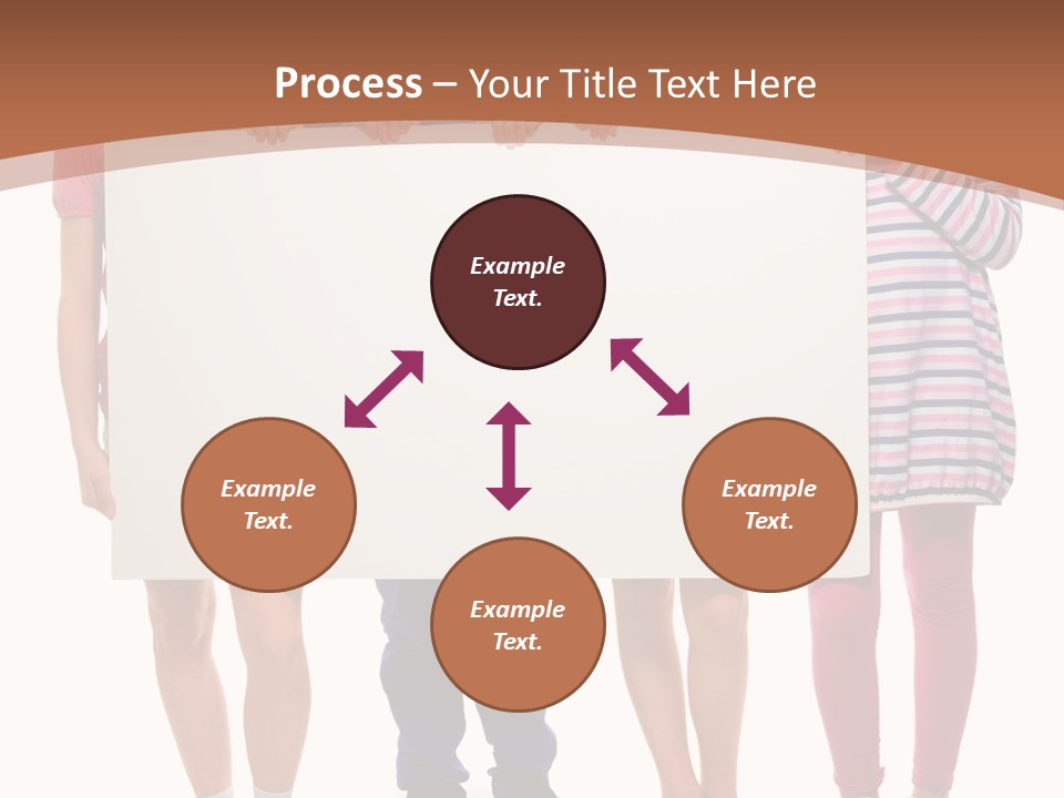 Show Girl People PowerPoint Template