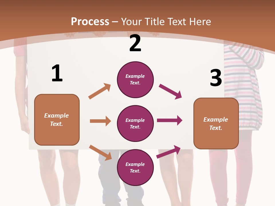 Show Girl People PowerPoint Template