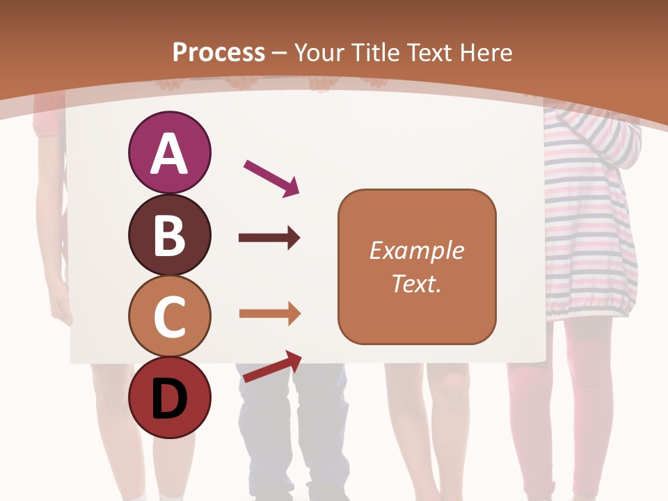 Show Girl People PowerPoint Template