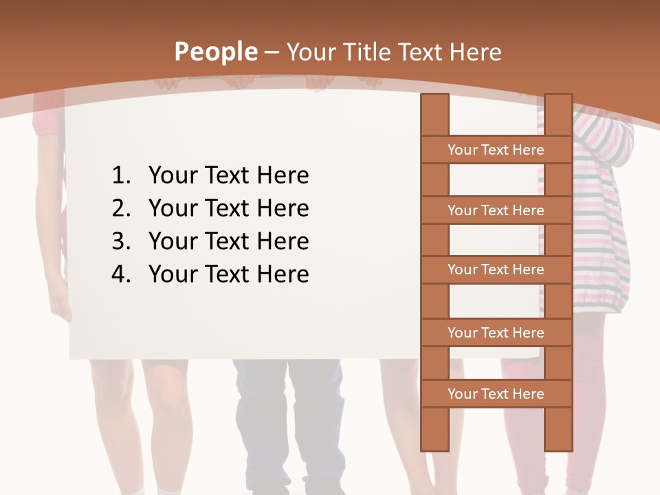 Show Girl People PowerPoint Template